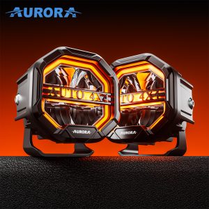 2db 2x40W RGB COMBO LED Nyolcszög Pár